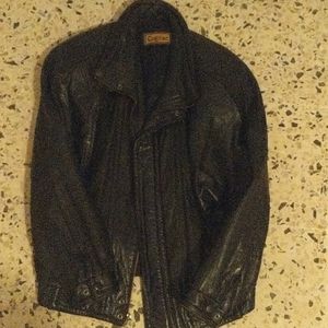 Leather jacket